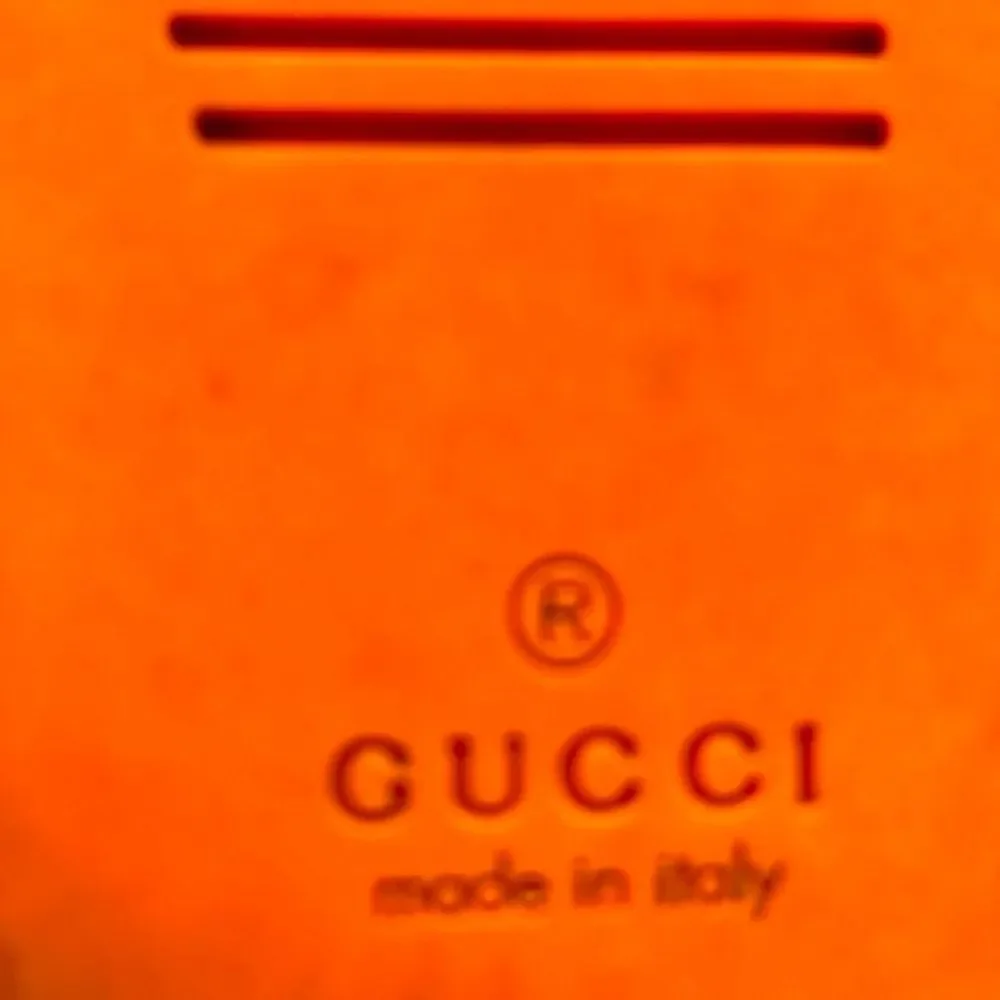 Gucci-Authentic-Men’s Neon Orange Sneakers Size 10G